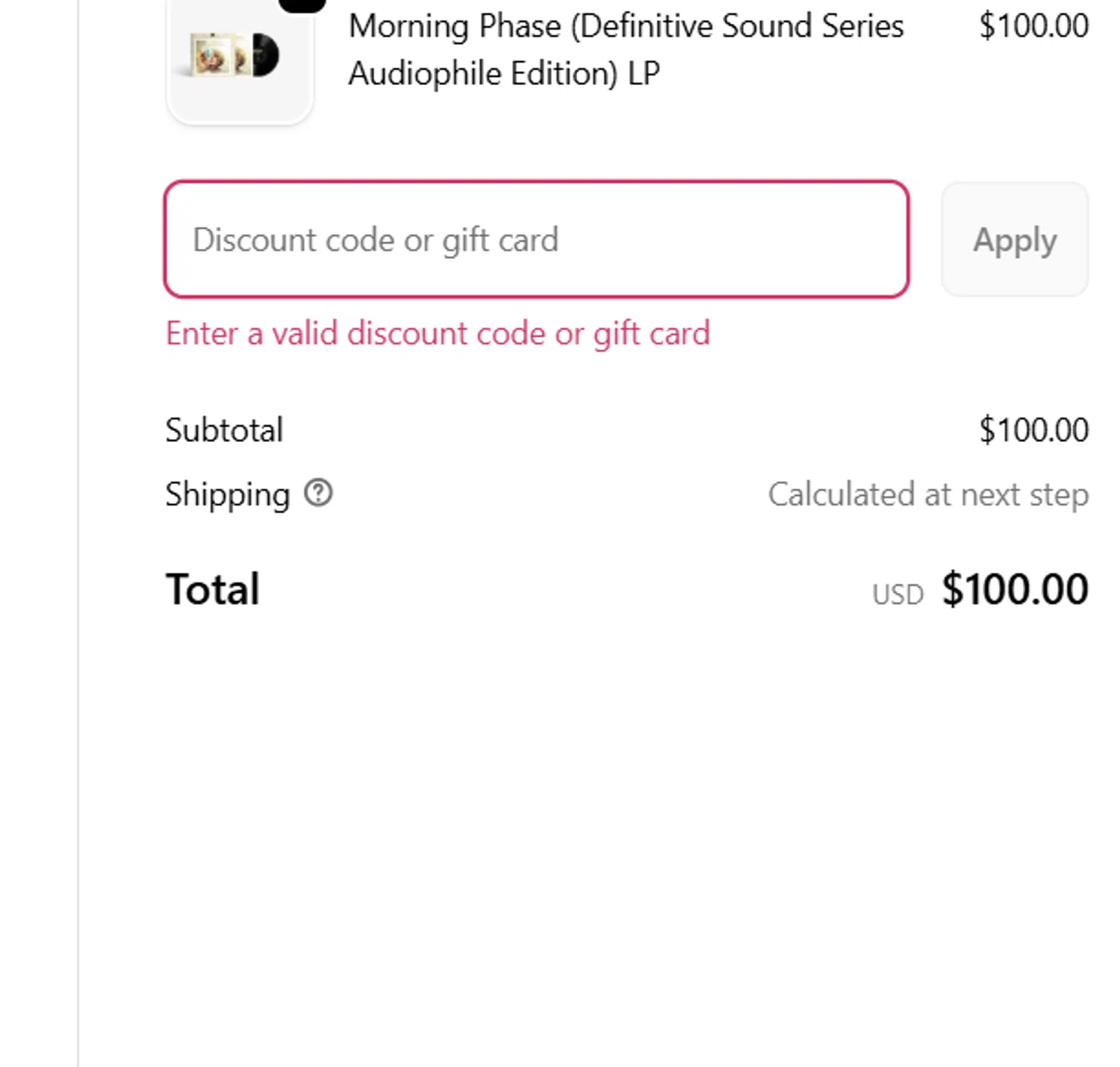 Capitol Records discount code screenshot showing code BFCM applied at Capitol Records checkout page. Uploaded by SimplyCodes community member CouponBoss6932 on Dec 7, 2025