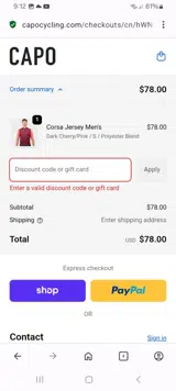 #10%OFFNewCustomer coupon verification screenshot
