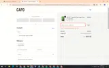 OUTLET coupon verification screenshot