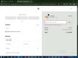 WELCOME10 coupon verification screenshot