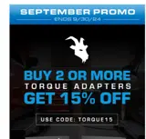 TORQUE15 coupon verification screenshot