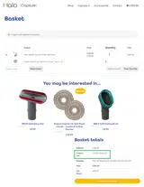 H34 coupon verification screenshot