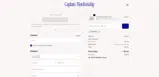 Captain Blankenship coupon verification screenshot