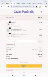 Captain Blankenship coupon verification screenshot