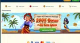 Captain Jack Casino coupon verification screenshot