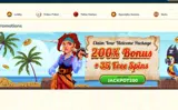 Captain Jack Casino coupon verification screenshot