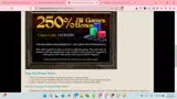 Captain Jack Casino coupon verification screenshot