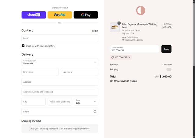 Capucinne checkout page showing Capucinne discount code box | Screenshot taken by SimplyCodes community member on Aug 23, 2025