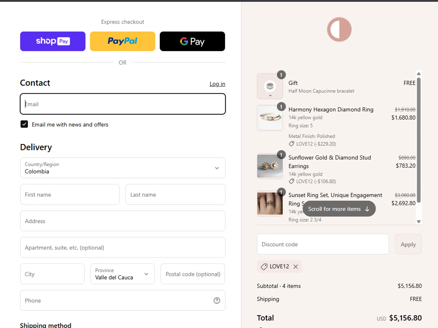 Capucinne discount code screenshot showing code LOVE12 applied at Capucinne checkout page. Uploaded by SimplyCodes community member XxJuniorxX on Jul 23, 2025