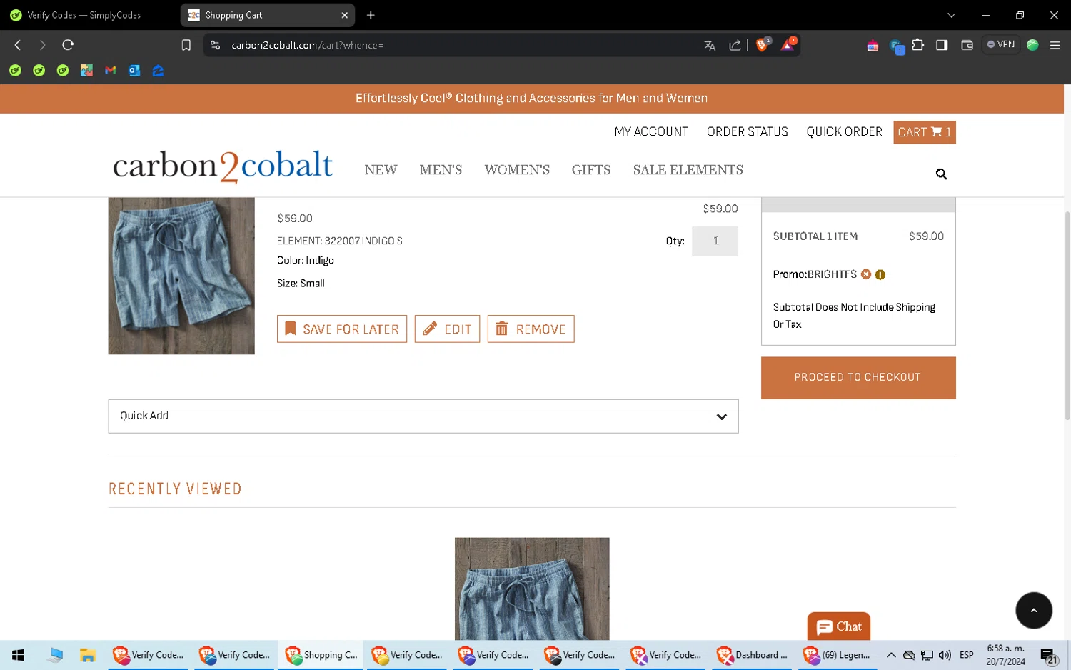 Carbon2Cobalt Promo Codes 15 Off Coupons in August 2024 SimplyCodes