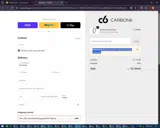 Carbon 6 Rings coupon verification screenshot