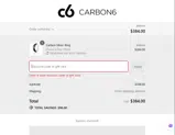 Carbon 6 Rings coupon verification screenshot