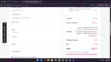 Carbon Handlebar coupon verification screenshot