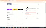 Carbs Fuel coupon verification screenshot
