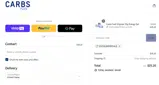 Carbs Fuel coupon verification screenshot