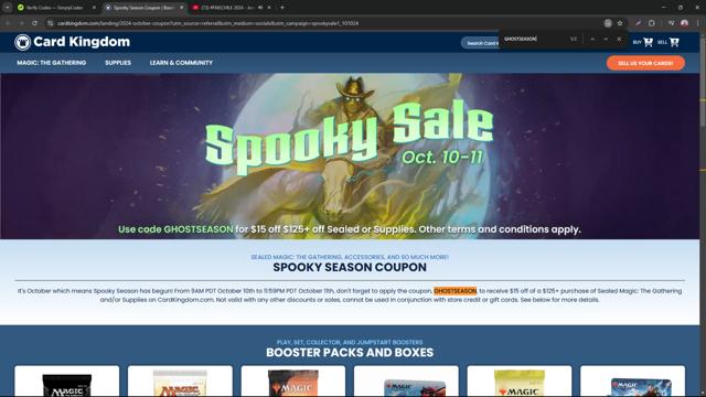 Card Kingdom checkout page showing Card Kingdom coupon code box | Screenshot taken by SimplyCodes community member on Feb 12, 2025