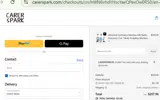CARERSPARK20 coupon verification screenshot