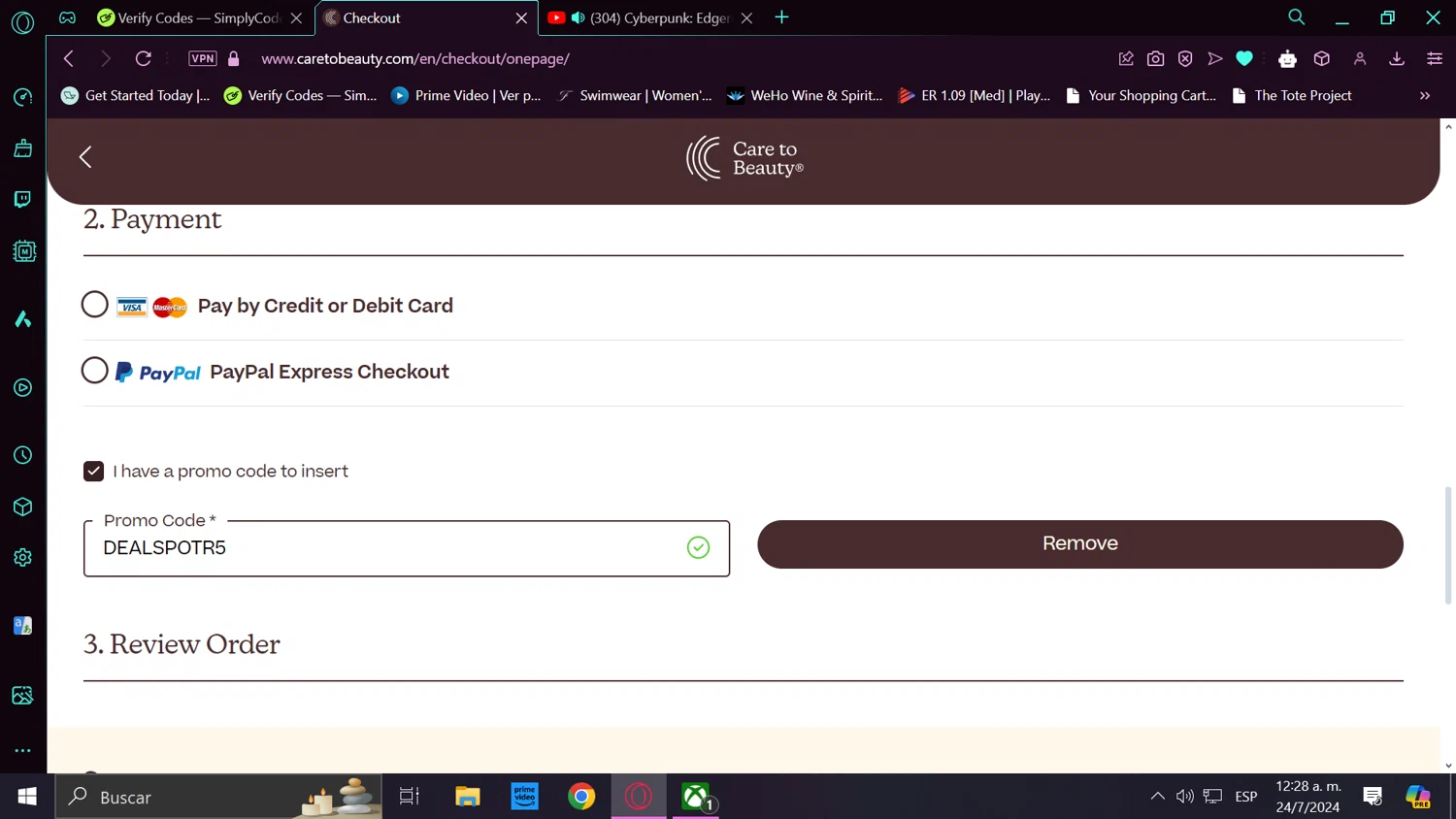 Care to Beauty Discount Codes 4 Off September 2024