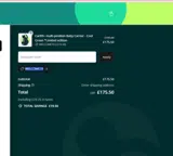 WELCOME10 coupon verification screenshot
