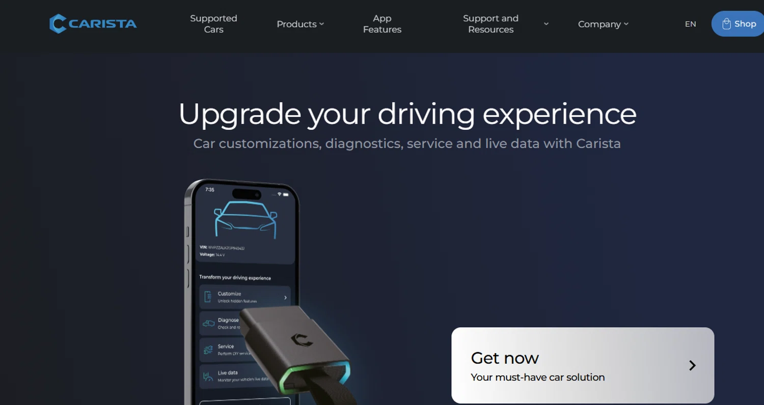 Carista discount code screenshot showing code black2025 applied at Carista checkout page. Uploaded by SimplyCodes community member ashe1986 on Nov 26, 2025