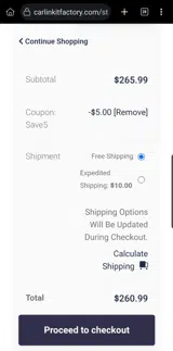 save5 coupon verification screenshot