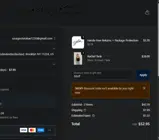 50off coupon verification screenshot