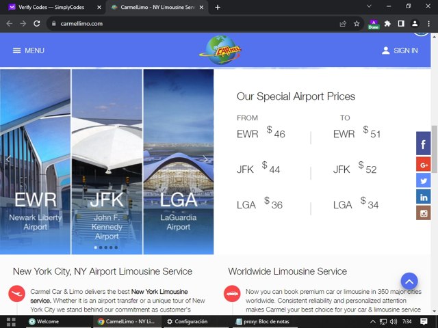 CarmelLimo checkout page showing CarmelLimo discount code box | Screenshot taken by SimplyCodes community member on Aug 15, 2023
