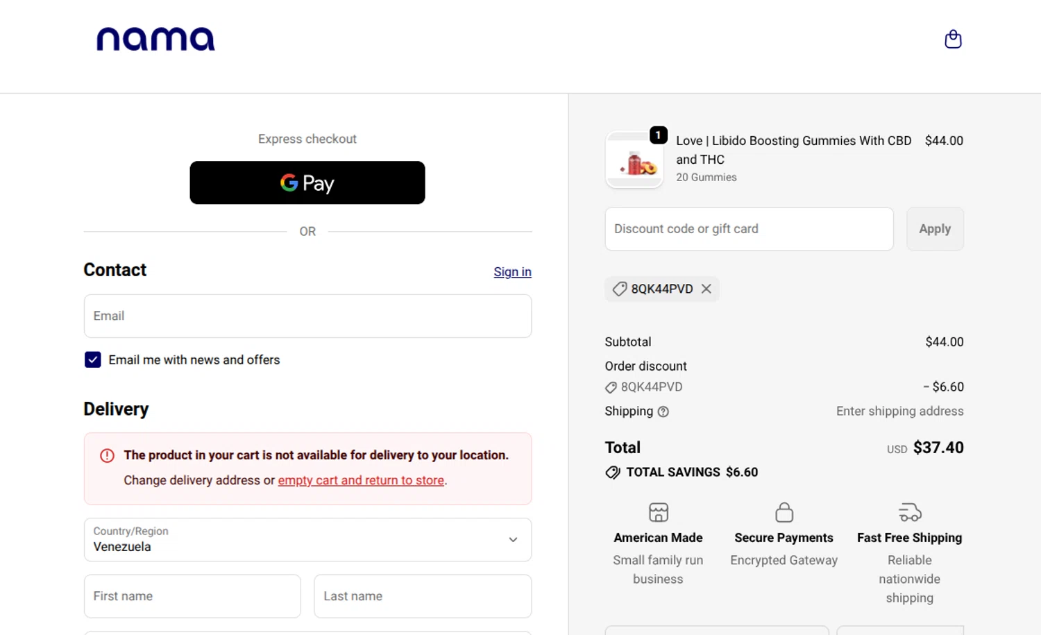 Carnival Cruise Lines promo code screenshot showing code PKA applied at Carnival Cruise Lines checkout page. Uploaded by SimplyCodes community member CARAJITA on Jun 21, 2026