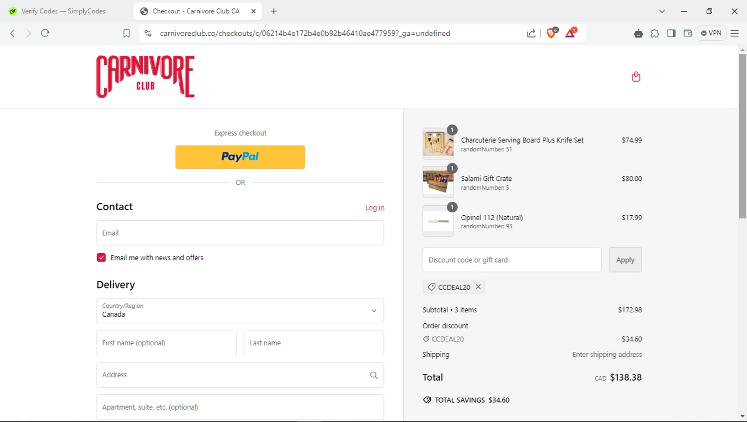 how to use Carnivore Club coupons