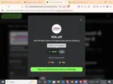 vik10 coupon verification screenshot