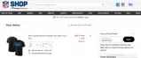 Carolina Panthers coupon verification screenshot