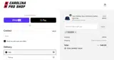 Carolina Pro Shop coupon verification screenshot