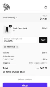 Carpe Omnia coupon verification screenshot