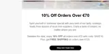 Carrolls Irish Gifts coupon verification screenshot