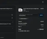 Carrucci coupon verification screenshot