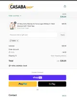 RAFA coupon verification screenshot