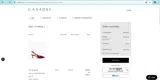 Casadei coupon verification screenshot