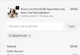 BEAUTYCUTE coupon verification screenshot