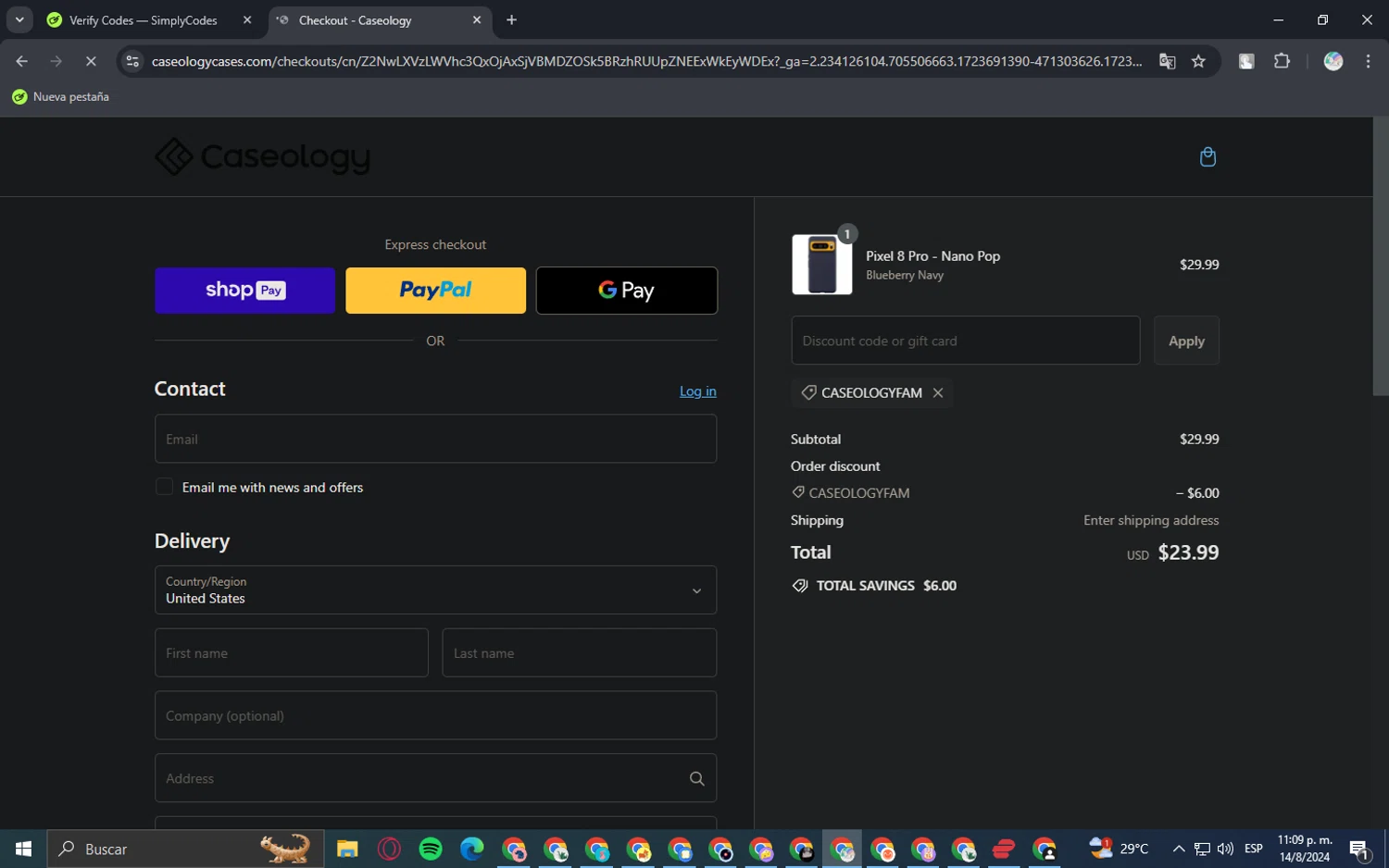 how to use Caseology coupons