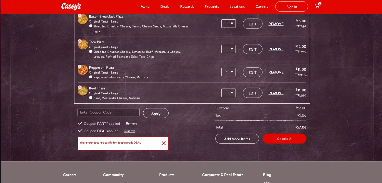 Casey's $10 Off Coupon | Updated October 2025