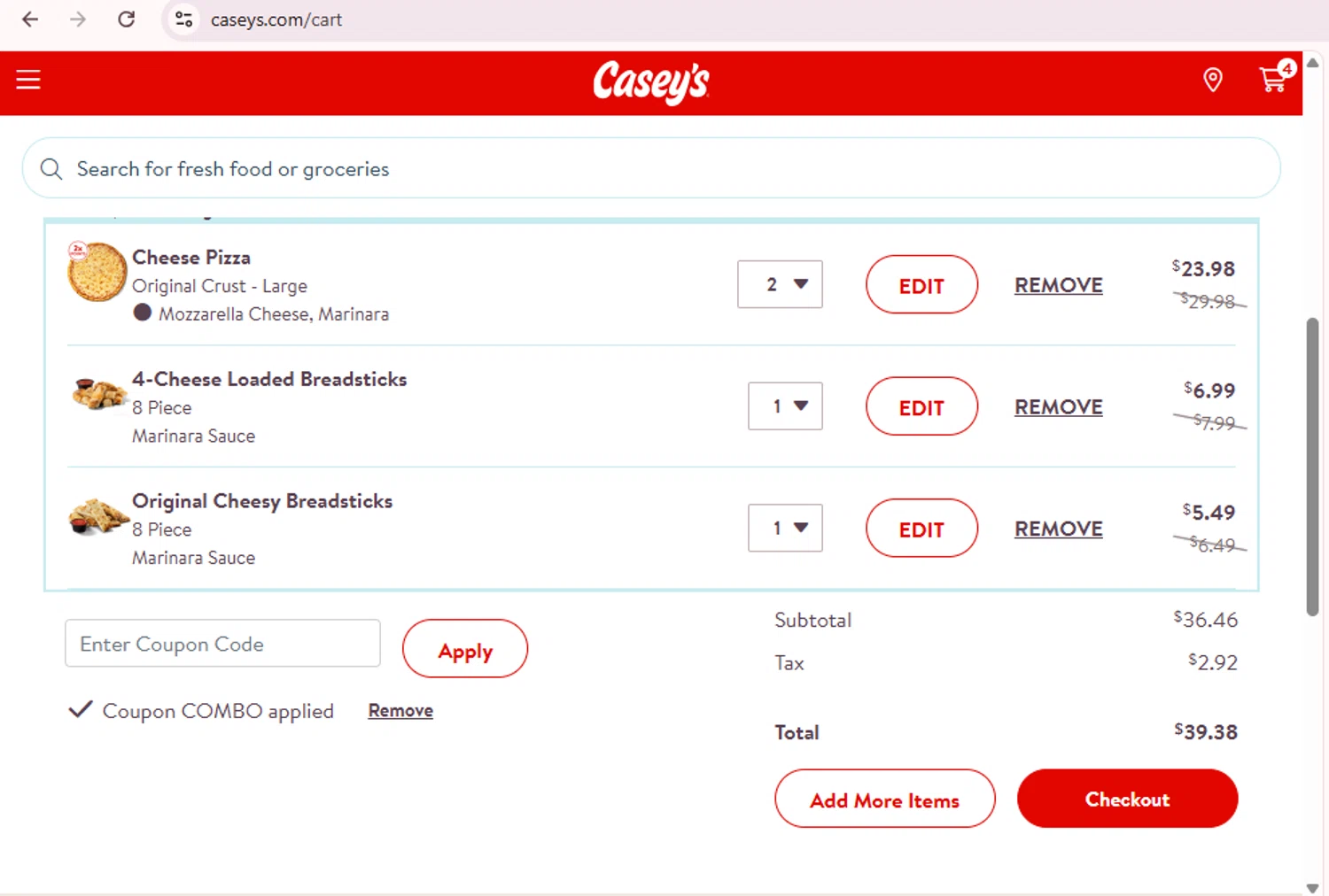 Casey's Free Delivery Casey's Promo Codes & Coupons For January 2026 Caseys  Discount Code