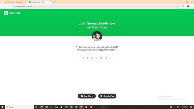 Cash App checkout page showing Cash App promo code box | Screenshot taken by SimplyCodes community member on Nov 10, 2024