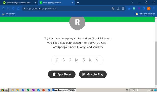 Cash App checkout page showing Cash App promo code box | Screenshot taken by SimplyCodes community member on Nov 10, 2024