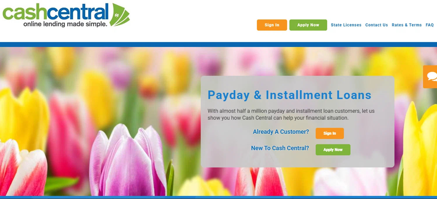Cash Central promo code screenshot showing code Y5IEVRUY applied at Cash Central checkout page. Uploaded by SimplyCodes community member SimplyCVerlie on Mar 31, 2025