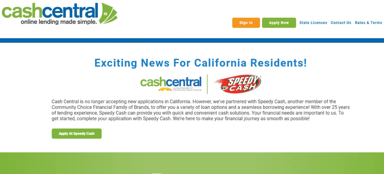 Cash Central promo code screenshot showing code SALE20 applied at Cash Central checkout page. Uploaded by SimplyCodes community member SimplyCVerlie on Jan 31, 2025