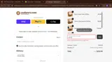 Cashews.com coupon verification screenshot
