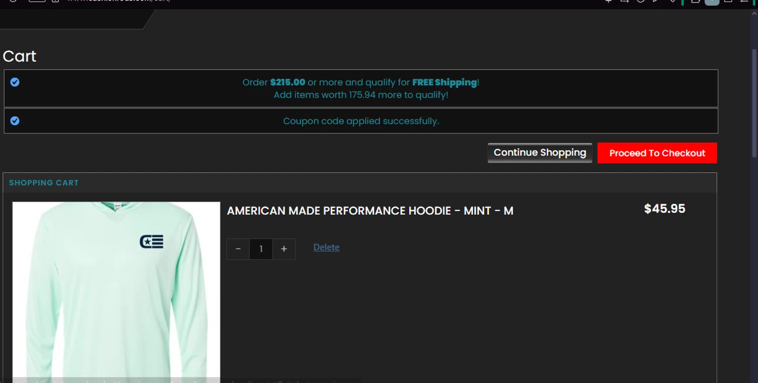 Cashion Rods coupon code screenshot showing code THANKYOU15 applied at Cashion Rods checkout page. Uploaded by SimplyCodes community member chepipi on Jun 23, 2025