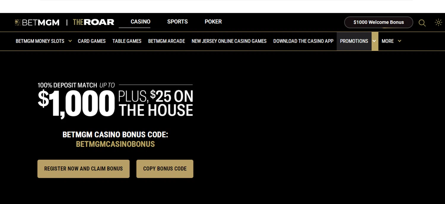 BetMGM Casino promo code screenshot showing code BETMGMCASlNOBONUS applied at BetMGM Casino checkout page. Uploaded by SimplyCodes community member obito1234 on Jun 18, 2025