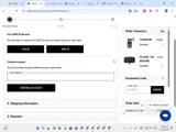 CALSUR10 coupon verification screenshot