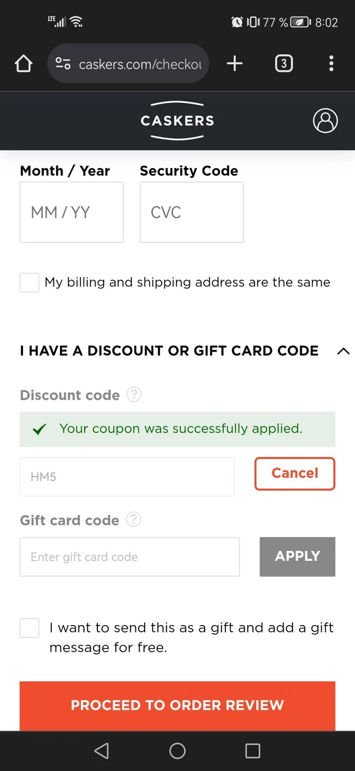Caskers Promo Codes 5 Off June 2024